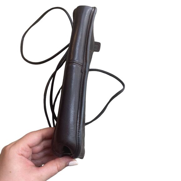 Vintage Coach Clutch Shoulder Bag Brown Full Grain‎ Leather Old Money Quiet Luxe - Picture 10 of 12